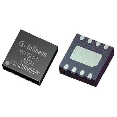 Infineon 2EDN7523GXTMA1, MOSFET 2, -5 A, 5 A, 20V 8-Pin, WSON