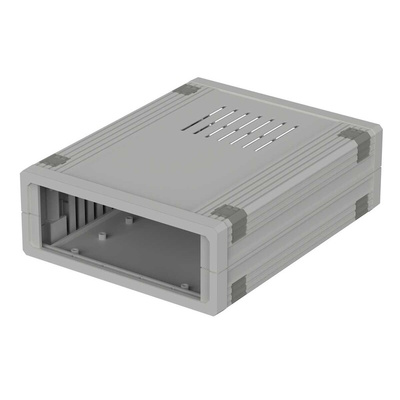 Bopla Ultramas Grey Aluminium Enclosure, 157.5 x 198.9 x 62.2mm