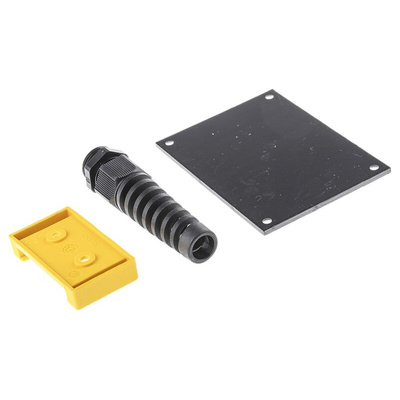 Rose Pilot Series Yellow Polyamide Handheld Enclosure, Display Window, IP65, 85 x 115 x 191mm