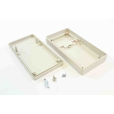 RS PRO ABS Hand Held Enclosure, Integral Battery Compartment, IP54, 160 x 84 x 30mm