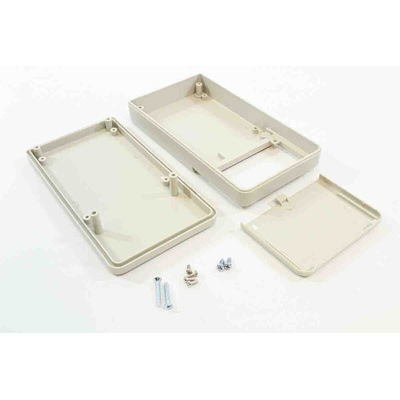 RS PRO ABS Hand Held Enclosure, Integral Battery Compartment, IP54, 160 x 84 x 30mm
