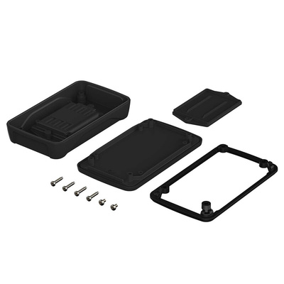 Bopla BoPad Series ABS Handheld Enclosure, Integral Battery Compartment, IP65, 130 x 75 x 26mm