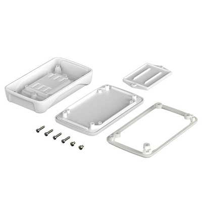 Bopla BoPad Series ABS Handheld Enclosure, Integral Battery Compartment, IP65, 130 x 75 x 26mm