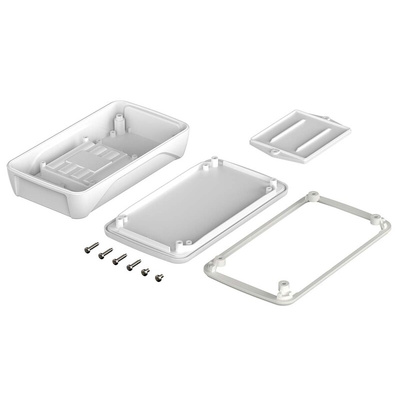Bopla BoPad Series ABS Handheld Enclosure, Integral Battery Compartment, IP65, 165 x 90 x 34mm