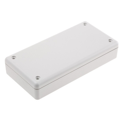Hammond 1599 Series Grey ABS Handheld Enclosure, , IP54, 130 x 65 x 25mm