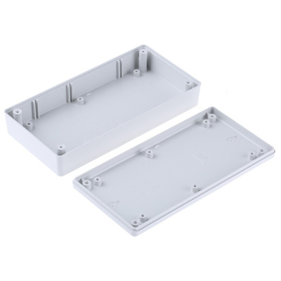Hammond 1599 Series Grey ABS Handheld Enclosure, , IP54, 170 x 85.5 x 34.8mm