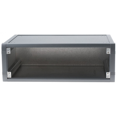 METCASE Mettec Grey Aluminium Instrument Case, 350 x 250 x 120mm