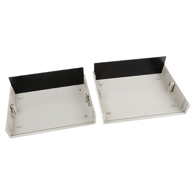 RS PRO White ABS Instrument Case, 159 x 205 x 64mm