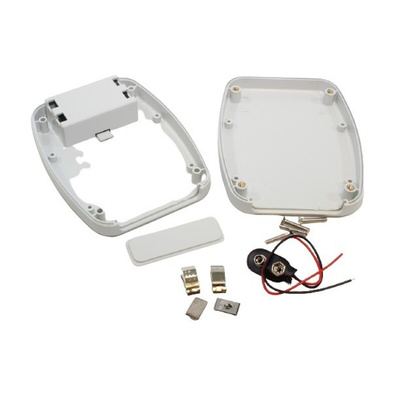Hammond ABS Hand Held Enclosure, Integral Battery Compartment, IP54, 120 x 95 x 27mm