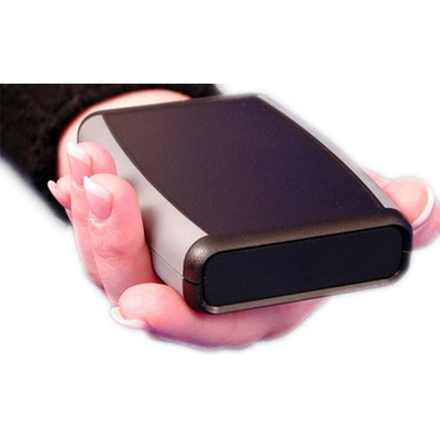 Hammond ABS Handheld Enclosure, Integral Battery Compartment, 148 x 89 x 25mm