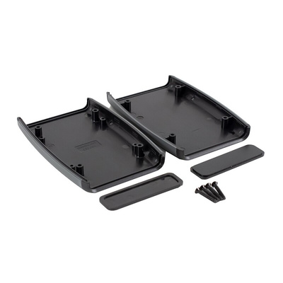 Hammond 1553 Series Black Plastic Hand Held Enclosure, Integral Battery Compartment, IP54, 117 x 79 x 24mm