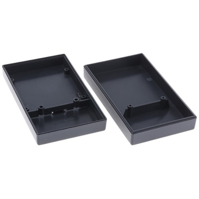 CAMDENBOSS 2900 Series Black ABS Handheld Enclosure, Integral Battery Compartment, 105 x 61 x 28mm