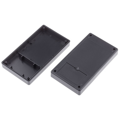 CAMDENBOSS 2900 Series Black ABS Handheld Enclosure, Integral Battery Compartment, 145 x 80 x 34mm