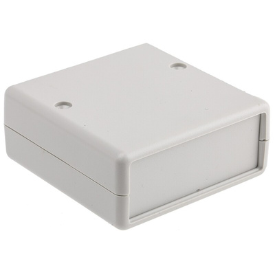 Hammond 1593 Series Grey ABS Handheld Enclosure, IP54, 65 x 65 x 28mm