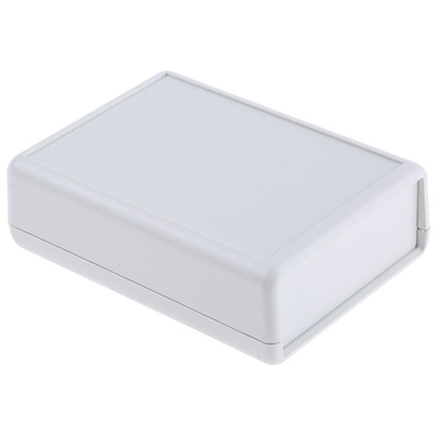 Hammond 1593 Series Grey ABS Handheld Enclosure, Integral Battery Compartment, IP54, 92 x 66 x 28mm