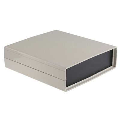 RS PRO Grey ABS Instrument Case, 231 x 212 x 67mm