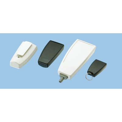 OKW Smart case Series White ABS Handheld Enclosure, Integral Battery Compartment, IP40, 140 x 63 x 31mm