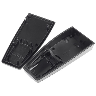 OKW Smart case Series Black ABS Handheld Enclosure, Integral Battery Compartment, IP40, 140 x 63 x 31mm