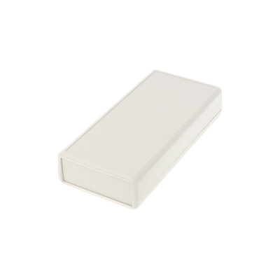 Hammond 1593 Series Grey ABS Handheld Enclosure, Integral Battery Compartment, IP54, 140 x 66 x 28mm
