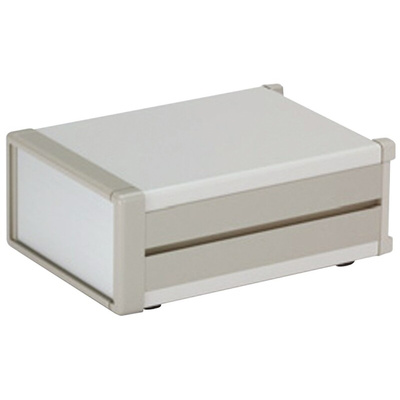 Takachi Electric Industrial MS Grey, Aluminium & Steel Project Box, 230 x 160 x 132.5mm