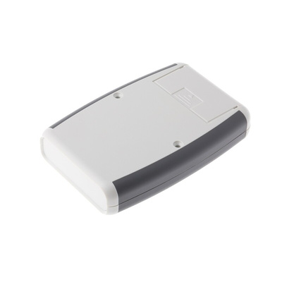 Hammond 1553 Series Grey ABS Handheld Enclosure, Integral Battery Compartment, IP54, 117.24 x 79 x 24mm