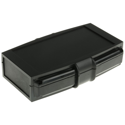 CAMDENBOSS 66 Series Black ABS Handheld Enclosure, Integral Battery Compartment, IP65, 145 x 95 x 35mm