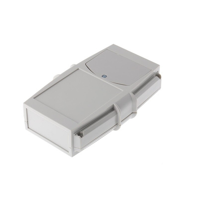 CAMDENBOSS 66 Series Grey ABS Handheld Enclosure, Integral Battery Compartment, IP65, 145 x 95 x 35mm