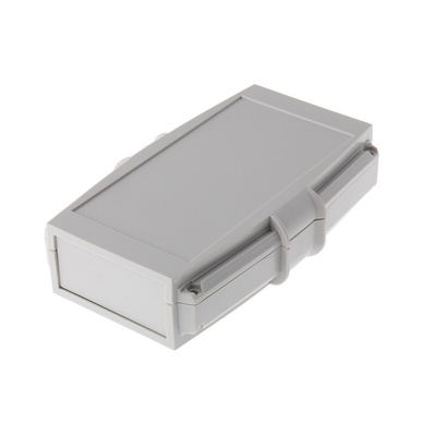 CAMDENBOSS 66 Series Grey ABS Handheld Enclosure, Integral Battery Compartment, IP65, 145 x 95 x 35mm