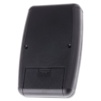 Hammond 1553 Series Black ABS Handheld Enclosure, Integral Battery Compartment, IP54, 117.24 x 79 x 24mm