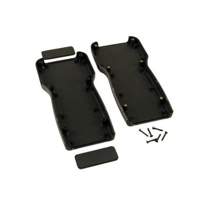 Hammond 1553 Series Black Flame Retardant ABS Handheld Enclosure, , IP54, 210 x 100 x 32mm