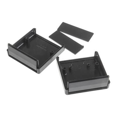 Hammond 1593 Black ABS Enclosure, 66 x 66 x 28mm