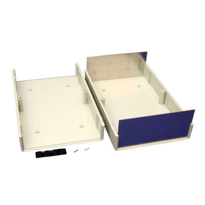 Hammond 1598 Grey Flame Retardant ABS Instrument Case, 250 x 160 x 76mm