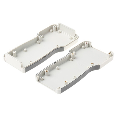 Hammond 1553 Series Light Grey Flame Retardant ABS Handheld Enclosure, , IP54, 165 x 80 x 28mm