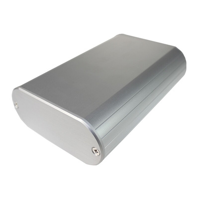 Takachi Electric Industrial MXA Series Silver Aluminium Handheld Enclosure, , 140 x 95 x 40mm