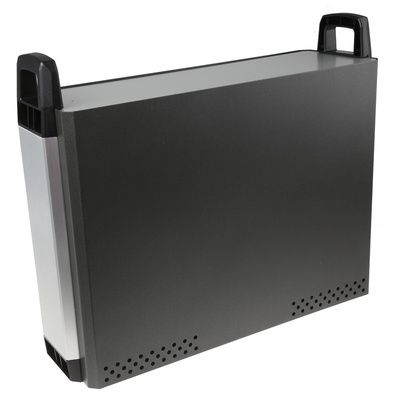 CAMDENBOSS 110 Series Grey Aluminium Instrument Case, 427.5 x 351 x 130mm