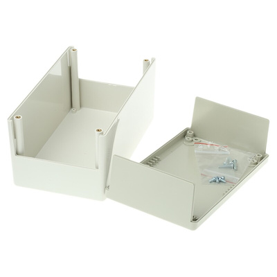 OKW Flat-Pack Case Grey ABS Instrument Case, 189 x 110 x 97mm