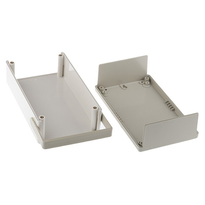 OKW Flat-Pack Case Grey ABS Instrument Case, 189 x 110 x 60mm