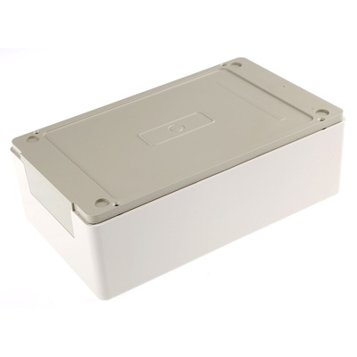 OKW Flat-Pack Case White ABS Instrument Case, 210 x 125 x 70mm