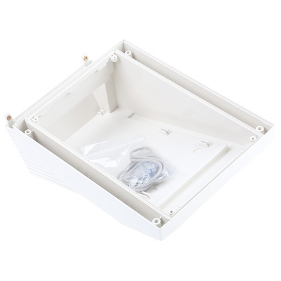 OKW Datec White ABS Instrument Case, 272 x 168 x 101mm