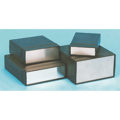 Hammond 1598 Black Flame Retardant ABS Instrument Case, 179.5 x 154 x 51mm