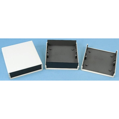 Pactec White ABS Instrument Case, 133 x 129 x 38mm