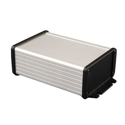 Hammond Clear Aluminium Instrument Case, 161 x 192 x 69mm