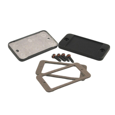 Hammond Clear Aluminium Instrument Case, 161 x 192 x 69mm
