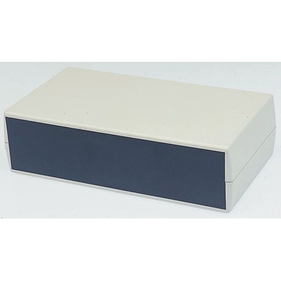 Pactec LH White ABS Enclosure, 105 x 205 x 55mm