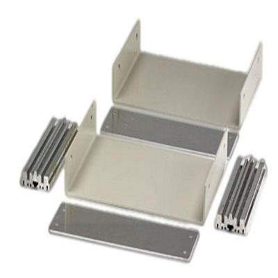 Hammond Aluminium Aluminium Case, 61 x 180 x 124mm