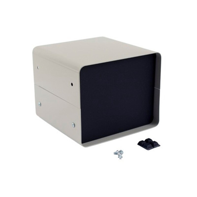 Hammond 1401 Grey, Aluminium & Steel Enclosure, 152 x 152 x 127mm