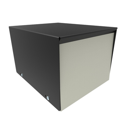 Hammond 1454 Grey Steel Enclosure, 127 x 152 x 102mm