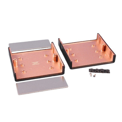 Hammond 1598R Black ABS Enclosure, 280 x 200 x 40mm