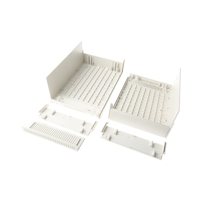 OKW Multitec White ABS Instrument Case, 290 x 200 x 124mm