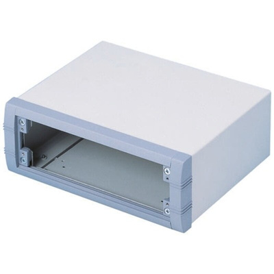 METCASE Unimet Grey Aluminium Instrument Case, 190 x 230 x 85mm